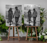 Plany stołów ze zdjęciem Pary Młodej plan stołów na weselu, usadzenie gości weselnych, tablica informacyjna dla gości weselnych, plan stołów na weselu ze zdjęciem Pary Młodej, plan usadzenia gości na weselu1