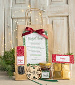 Prezenty oferta dla Firm mini zestawy  upominki świąteczne dla klientów z logo firmy Małe boxy prezentowe zestawy z kawą i herbatą miody 0