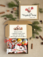 Prezenty oferta dla Firm mini zestawy  upominki dla najmłodszych z logo firmy Małe boxy prezentowe zestawy ze słodyczami 0