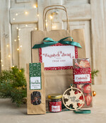 Prezenty oferta dla Firm mini zestawy  upominki świąteczne dla klientów z logo firmy Małe boxy prezentowe zestawy z kawą i herbatą miody 1