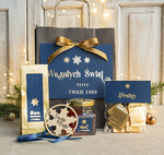 Prezenty oferta dla Firm mini zestawy  upominki świąteczne dla klientów z logo firmy Małe boxy prezentowe zestawy z kawą i herbatą miody 0