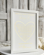 podziękowania dla najbliższych  Podziękowania w Ramie podziękowanie dla rodziców Chrzestnych na Komunię, Komunijne podziękowania dla Matki i Ojca Chrzestnego w białej ramie 6