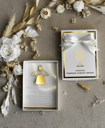 podziękowania dla najbliższych  podziękowania w pudełku  personalizowane podziękowanie dla rodziców chrzestnych, podziękowanie dla Matki Chrzestnej ze zdjęciem 0