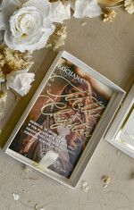 podziękowania dla najbliższych  podziękowania w pudełku  personalizowane podziękowanie dla rodziców chrzestnych, podziękowanie dla Matki Chrzestnej ze zdjęciem 9