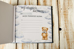 albumy  albumy welurowe Prezent dla Noworodka Album 1 Rok życia  Praktyczny Prezent narodziny dla dziecka Album Z PodpisemEM Kronika pierwszego roku16
