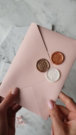 Zaproszenia ślubne Minimalistyczne Proste Zaproszenia Ślubne Marmurkowe Zaproszenia na Ślub Marmur Zaproszenie Ślubne Różowe1