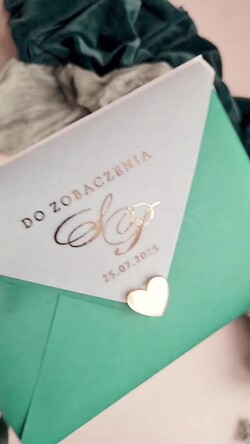 Zaproszenia ślubne z perełkami / tłoczeniem złote zaproszenia ślubne z perełkami, eleganckie zaproszenie na ślub w kalkowym etui,  złocone zaproszenie na ślub cywilny perły1