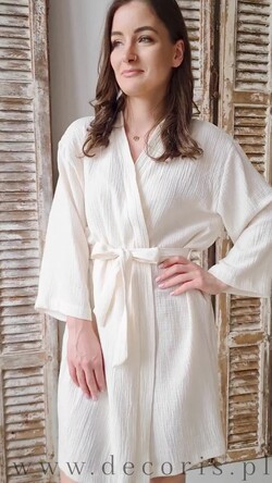 Prezenty dla świadków szlafrok dla świadkowej przewiewny oddychający 100% bawełny szlafrok pomysł na pytanie czy zostaniesz moją świadkową szlafrok, szlafrok z muślinu z napisami, szlafrok muslinowy dla świadkowej i druhny1