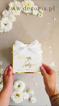 Prezenty, Podziękowania dla Rodziców zestawy słodkości, pudełka na prezenty  Najmodniejsze podziękowanie dla Rodziców, prezent bombonierka podziękowanie Rodzicom, exploding box z bransoletkami, różą i czekoladkami zestaw prezentowy dla Mamy i Taty na Ślub1