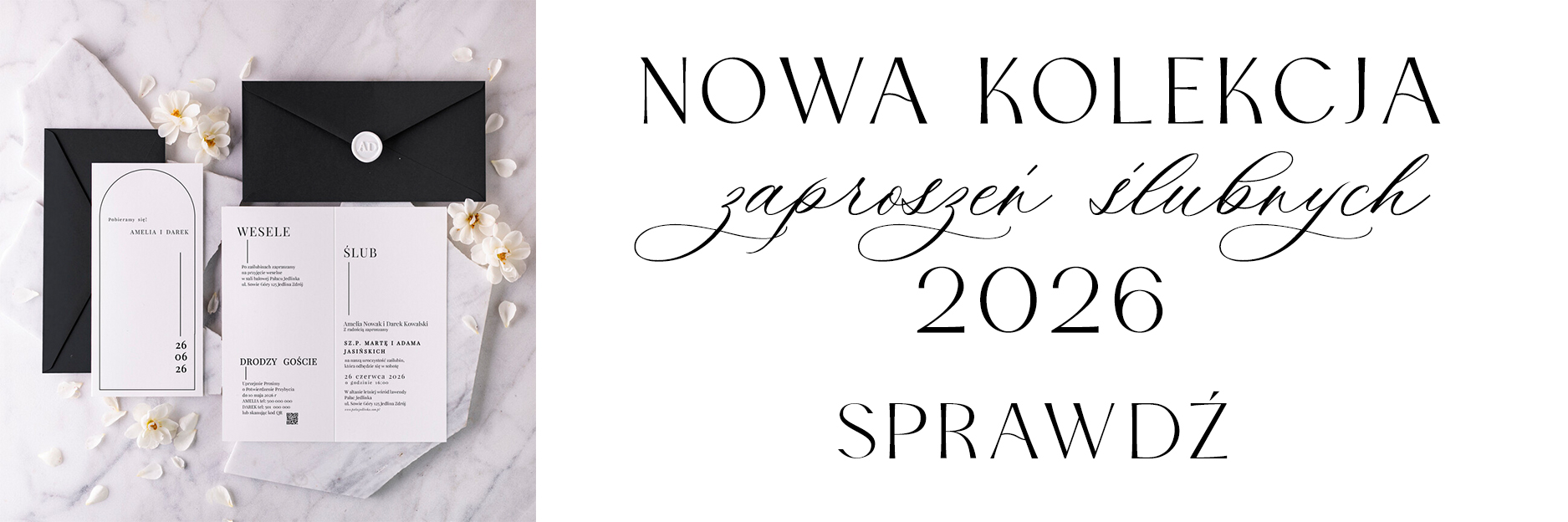 ZAPROŚ GOŚCI NA ŚLUB 1 m 2