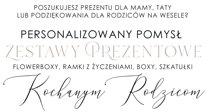 podziekowania dla rodzicow