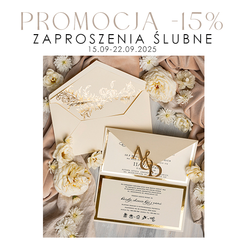 Zaproszenia promocja